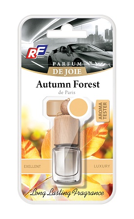 Ароматизатор подвесной  жидкостный PARFUM DE JOIE  Autumn Forest RUSEFF - ароматизатор воздуха для авто