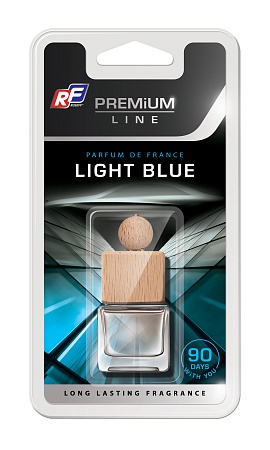 Ароматизатор подвесной  жидкостный PREMIUM LINE Light Blue RUSEFF для автомобиля- купить авто ароматизатор воздуха
